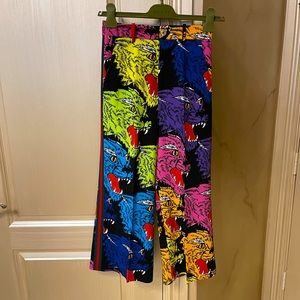 Gucci Multicolor Graphic Ankle Pants